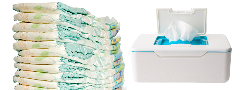 Baby & Adult Diapers & Wipes