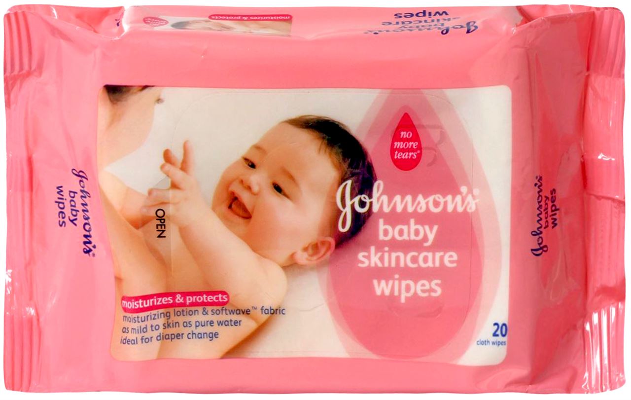 JOHNSONS BABY SKINCARE WIPES