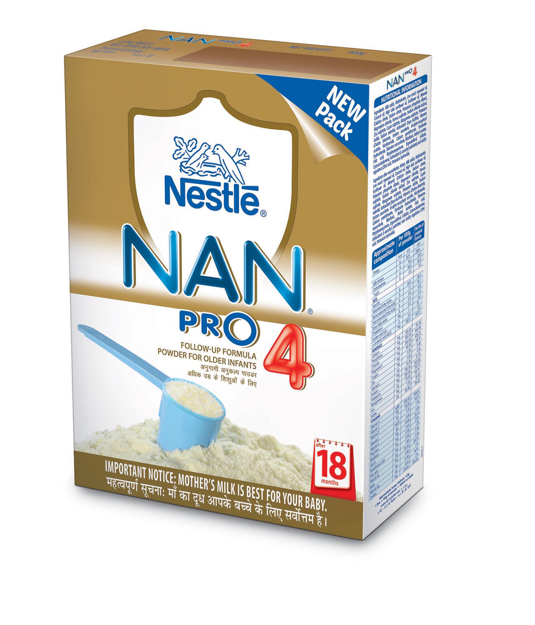 NESTLE NAN PRO 4 FOLLOW UP FORMULA