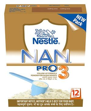 NESTLE NAN PRO 3 FOLLOW UP FORMULA