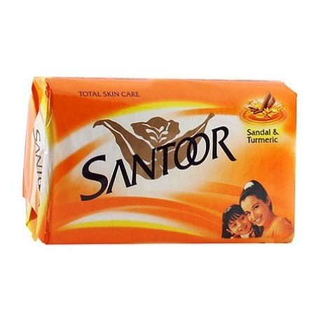 SANTOOR SOAP - SANDAL & TURMERIC