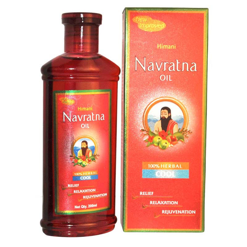 HIMANI NAVRATNA HAIR OIL - NAVARATNA