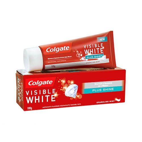 COLGATE VISIBLE WHITE TOOTHPASTE