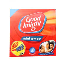 GOOD KNIGHT MINI JUMBO MOSQUITO COIL 8 HOURS