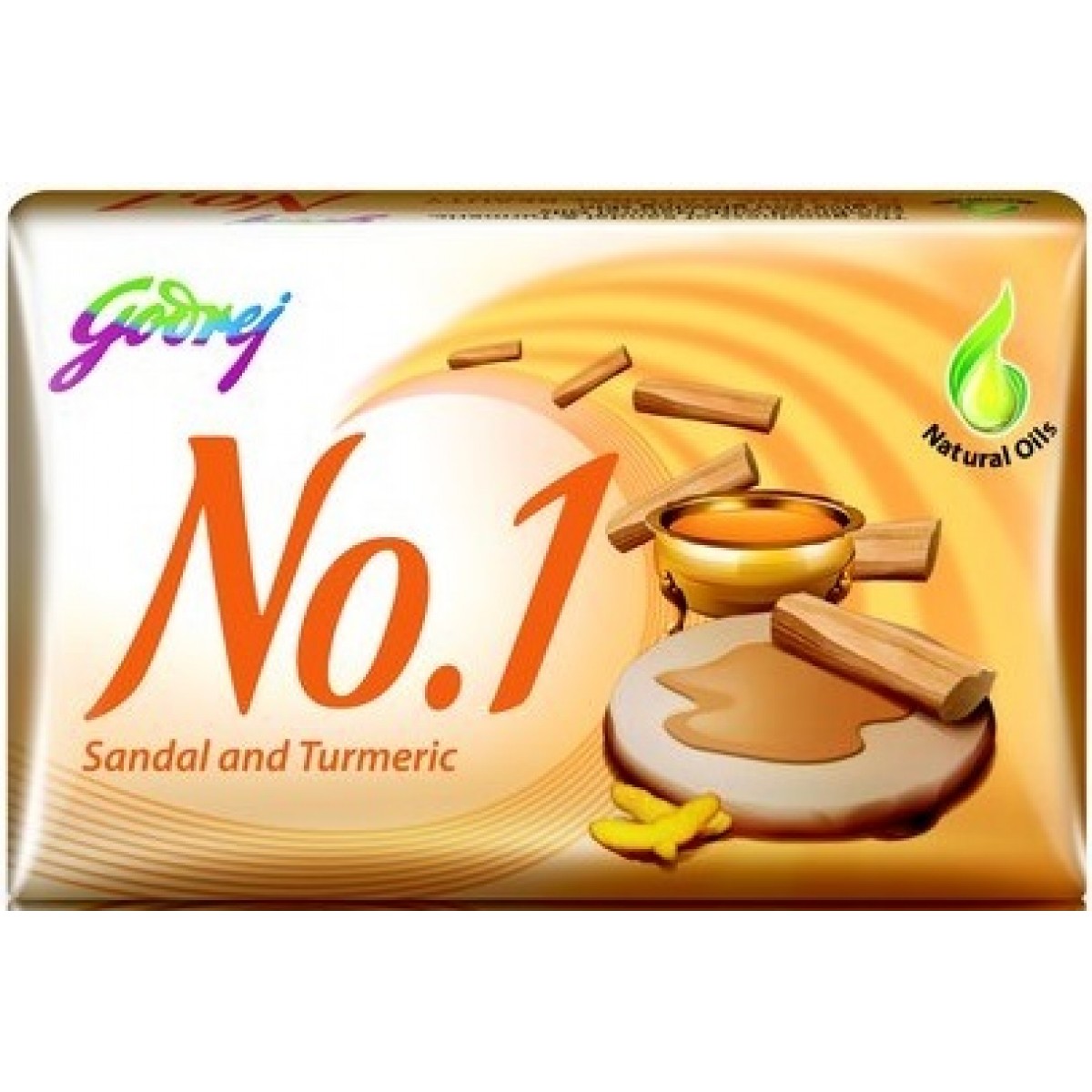 GODREJ NO 1 SANDAL AND TURMERIC SOAP