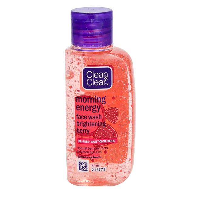 CLEAN & CLEAR MORNING ENERGY BERRY BLAST FACE WASH