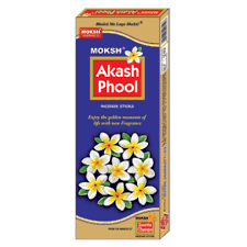 AKASH PHOOL INCENSE STICKS - DHUPKATHI - FREE JUMBO MATCH BOX