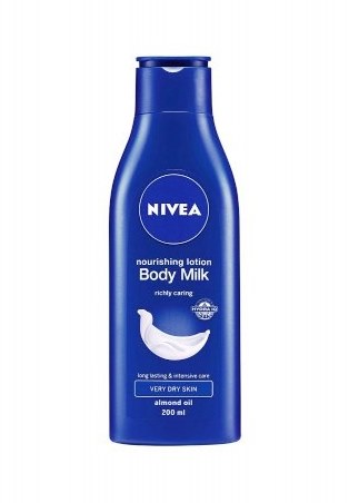 NIVEA NOURISHING LOTION BODY MILK FOR DRY SKIN