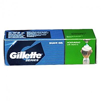 GILLETTE MOISTURIZING SHAVING GEL