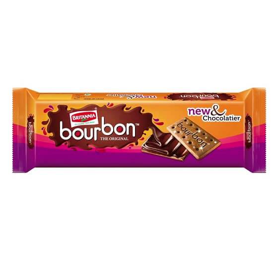 BRITANNIA BOURBON BISCUITS - NEW AND CHOCOLATIER