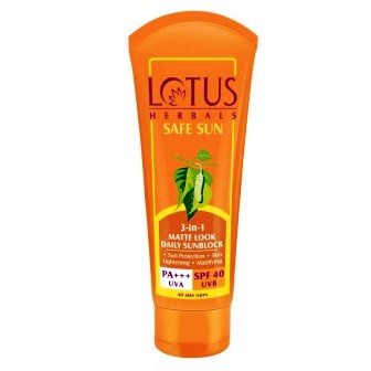 LOTUS HERBALS SAFE SUN SPF 40