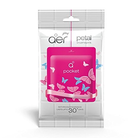 GODREJ AER POCKET PETAL BATHROOM FRAGRANCE (PINK)
