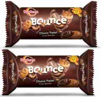 SUNFEAST BOUNCE CHOCO TWIST BISCUITS