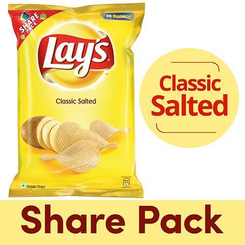 LAYS POTATO CHIPS CLASSIC SALTED