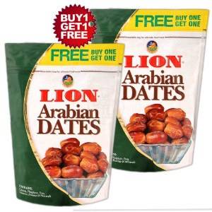 LION ARABIAN DATES (BUY 1 GET 1 FREE)