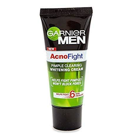 GARNIER MEN ACNO FIGHT PIMPLE CLEARING WHITENING CREAM - 20 GM
