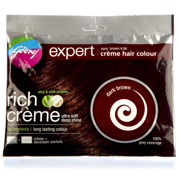 GODREJ EXPERT CREME HAIR COLOUR POUCH (NATURAL BROWN)