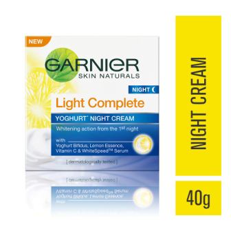 GARNIER LIGHT COMPLETE YOGHURT NIGHT CREAM