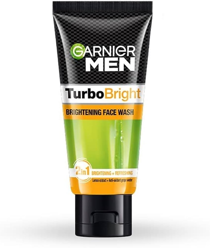 GARNIER TURBO BRIGHT FACE WASH