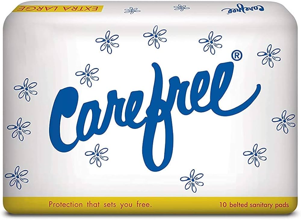 CAREFREE EXTRA LARGE SANITARY PADS